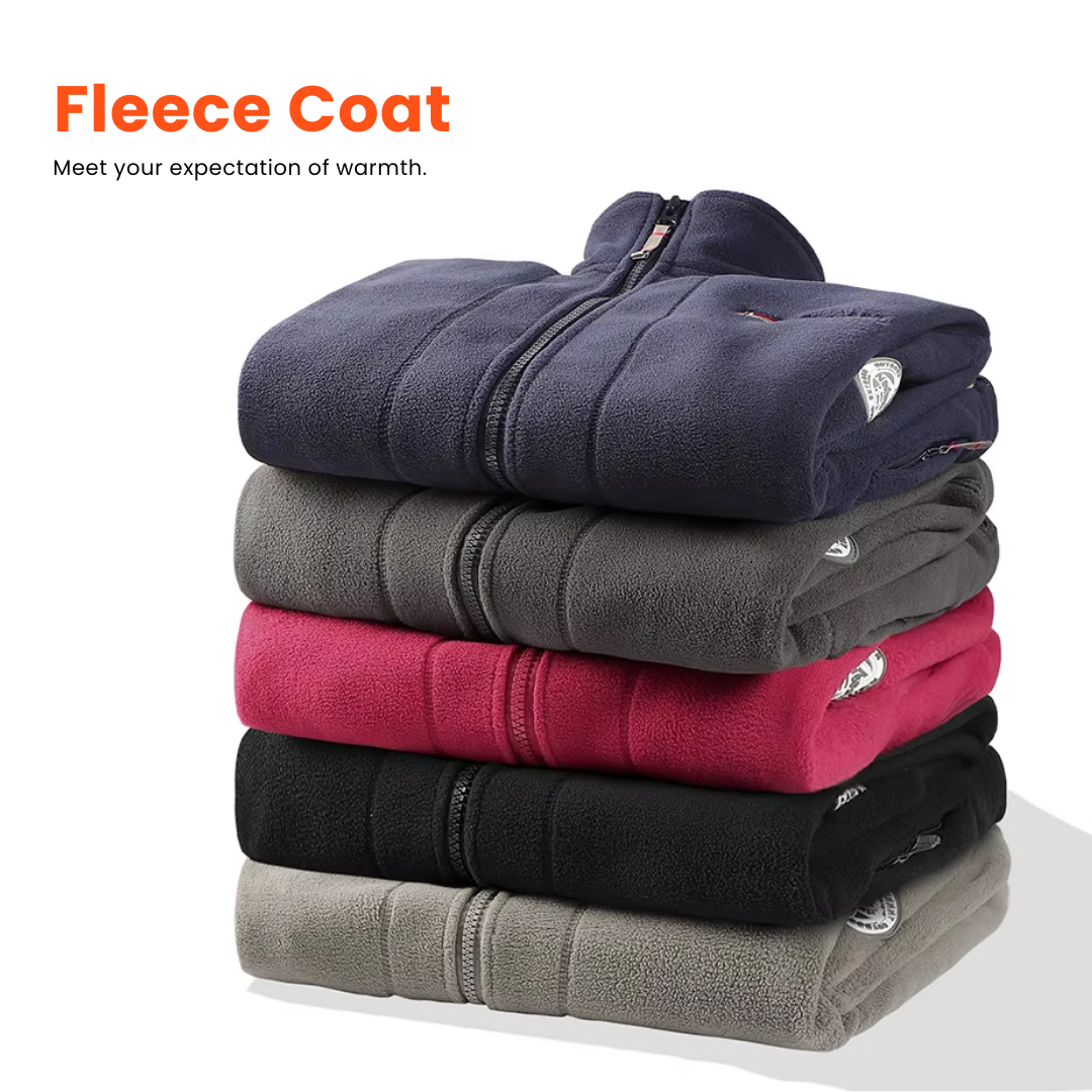 Norwegische Thermo-Fleecejacke – Warm & Leicht für Outdoor-Abenteuer