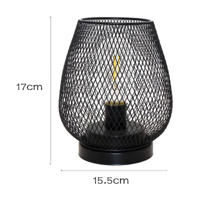 AuroraMesh industriële tafellamp set met warme sfeerverlichting
