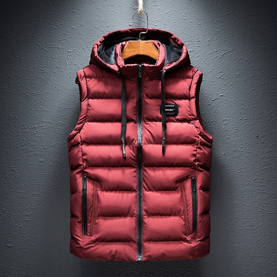 Charles Men’s Sleeveless Quilted Jacket