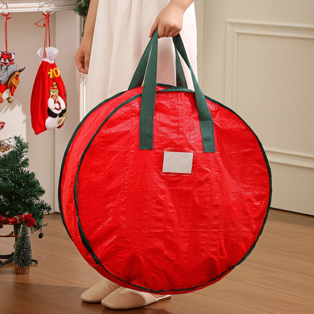Opbergtas voor kerstslingers, polypropyleen, organizer voor feestdecoratie