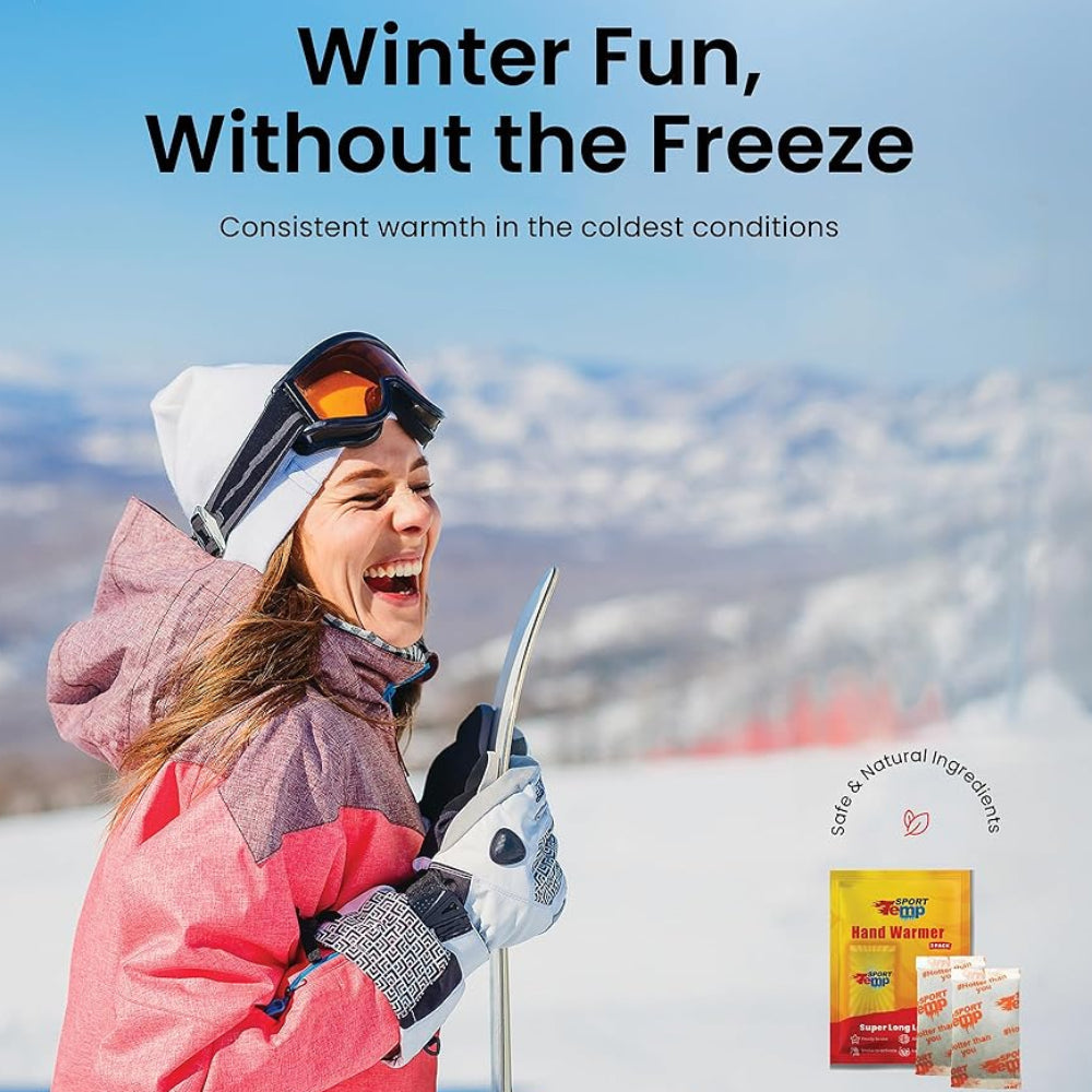 Disposable Hand Warmers Up to 11 Hour Heat Packs Winter Outdoor
