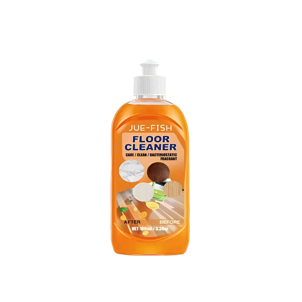 Gulvrenser med citrinduft, rengøringsvæske til flere overflader, 100ml