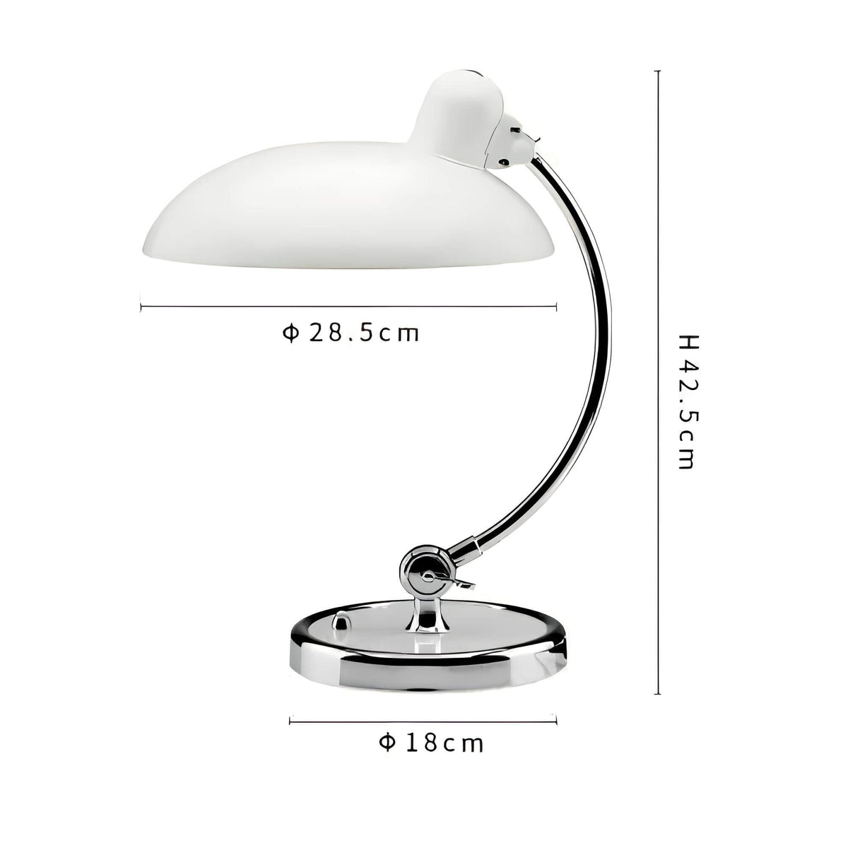 Minimalistische Scandinavische tafellamp – Lamp van metaal en hout met warm licht