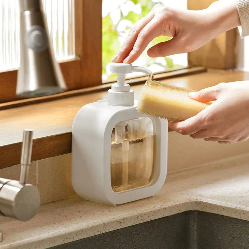 Minimalist Soap Dispenser with Scandinavian-Inspired Design