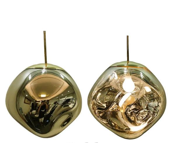 NordicGlow Glas Pendelleuchte Moderne Skandinavische Deckenlampe