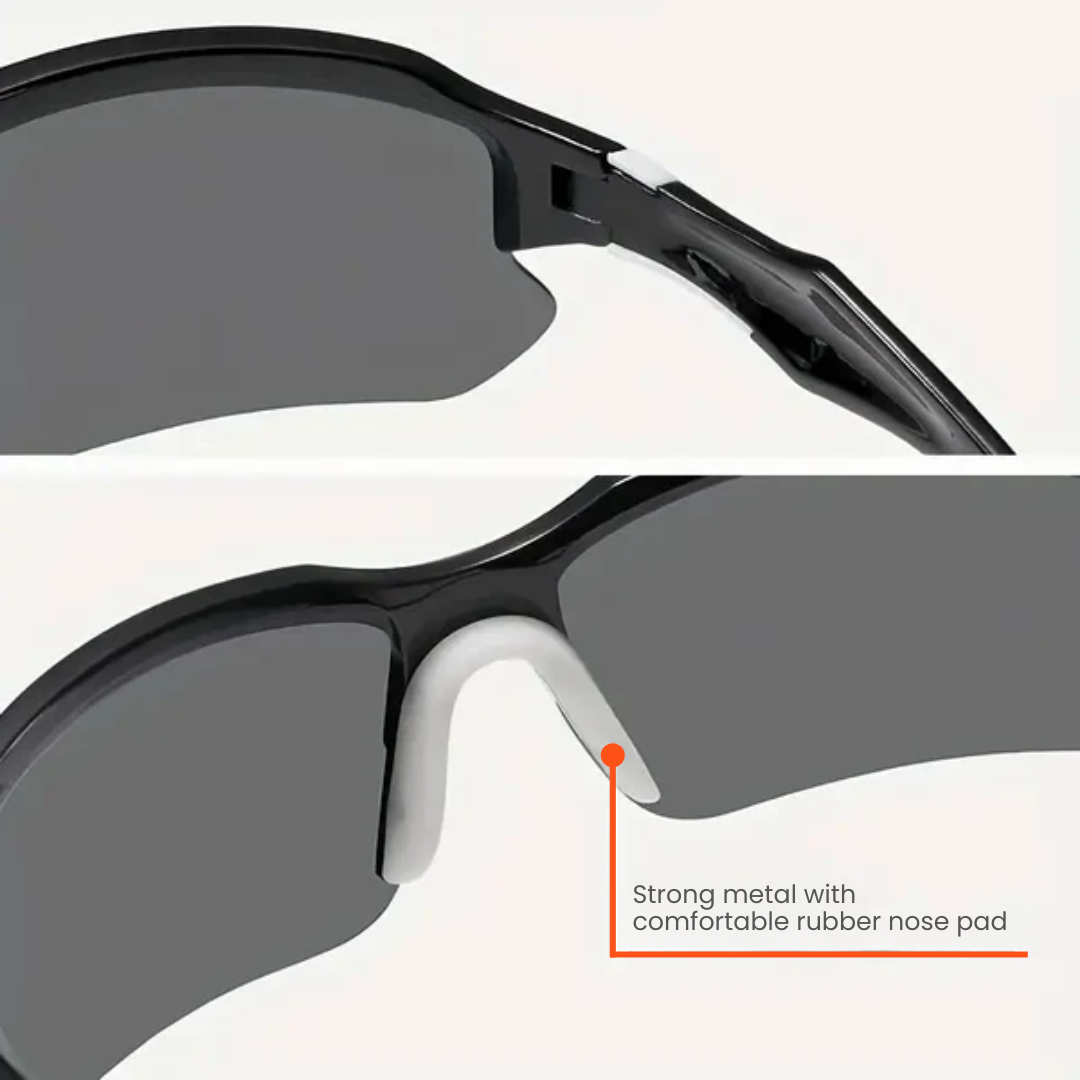 Polarisierte Sportsonnenbrille – Ultimative Haltbarkeit und Klarheit für Aktive