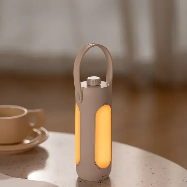 Bærbar LED-campinglygte med lang batteritid og justerbart lys