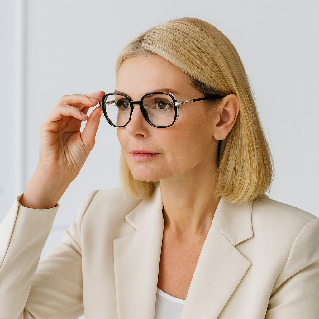 Progressive Reading Glasses Blue Light Blocking Lightweight Frames UV Protection