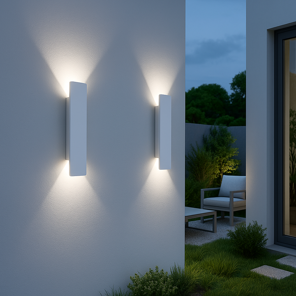 Streamline LED Außenwandleuchte Wetterfeste moderne Außenlampe