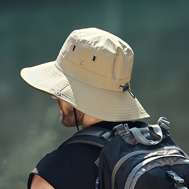 Sunsafe atmungsaktiver Sonnenhut mit breiter Krempe UV-Schutz für draußen