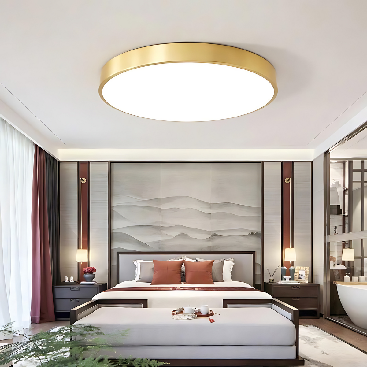 Timeless Ceiling Light with Refined Minimalist Design