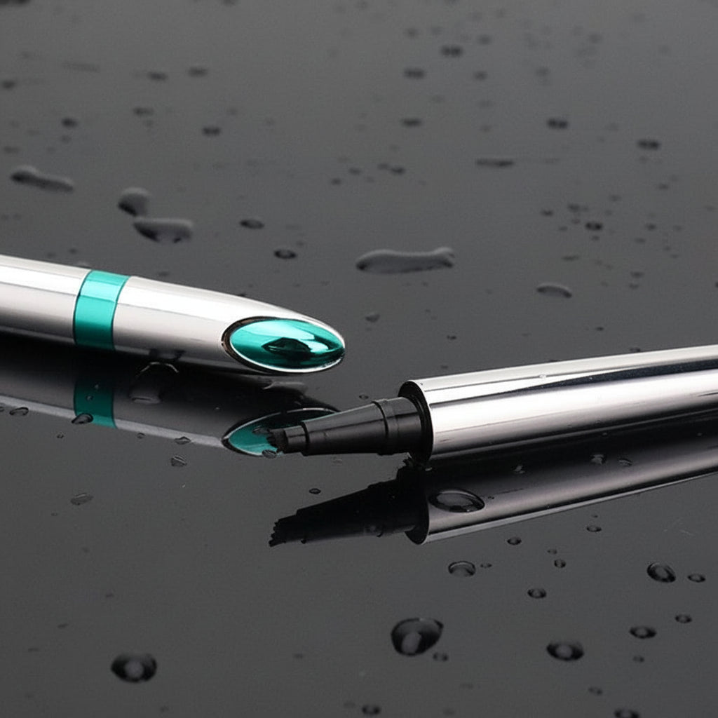Vandfast øjenbrynsblyant til microblading, 4-spidset pen til naturlig øjenbrynsmakeup