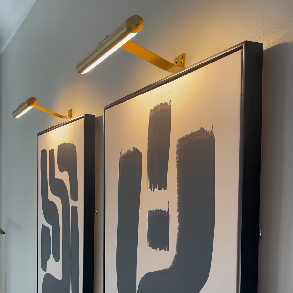 Wireless LED Wall Light with Adjustable Head and Remote Control