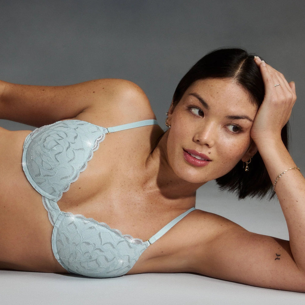 Women's Push Up Bra Underwire Lift Support Everyday Comfort