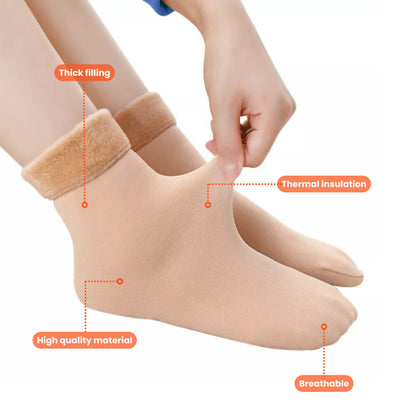 10 Paar Dicke Wintersocken – Thermo gefüttert für optimale Wärme