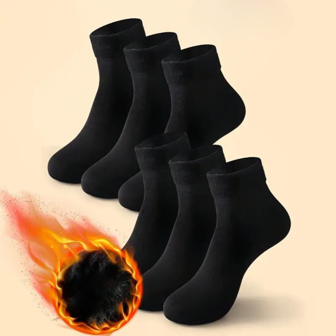 10 Paar Dicke Wintersocken – Thermo gefüttert für optimale Wärme