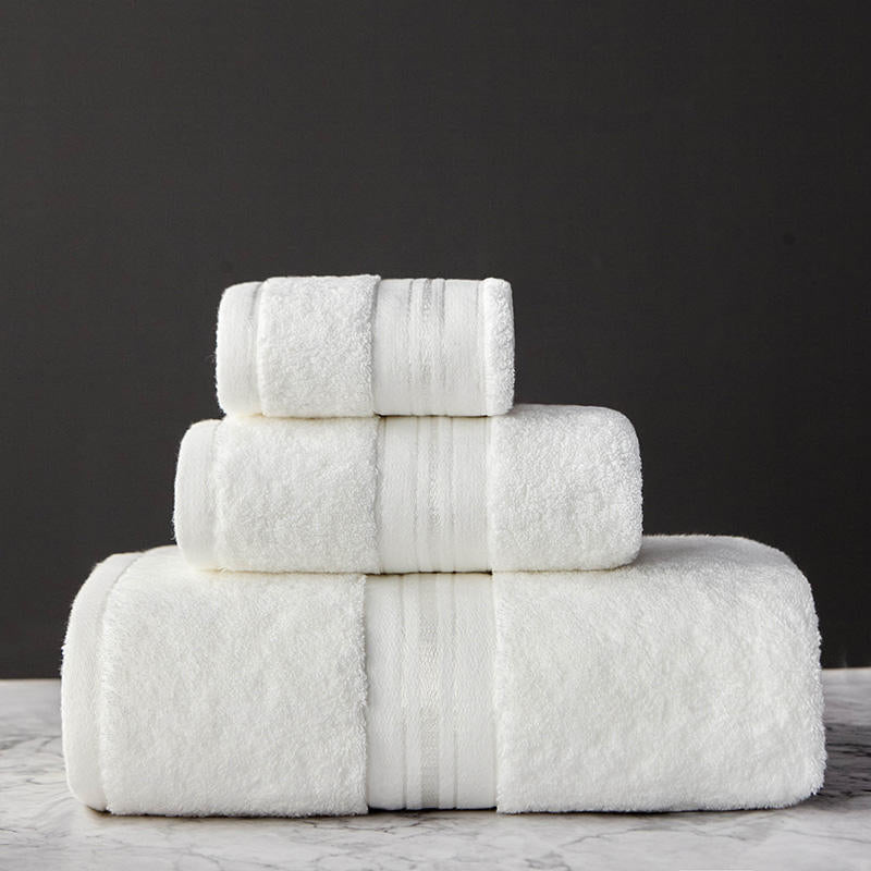 100% Egyptian Cotton Towels for Softness and Absorbency