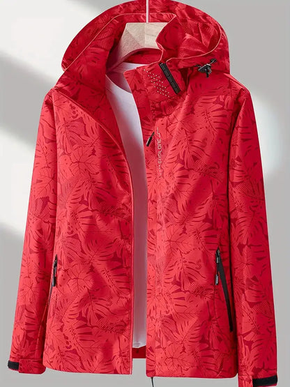 100% Waterproof Women's Outdoor Wind & Rain Jacket – Ultimate Protection for All Weather