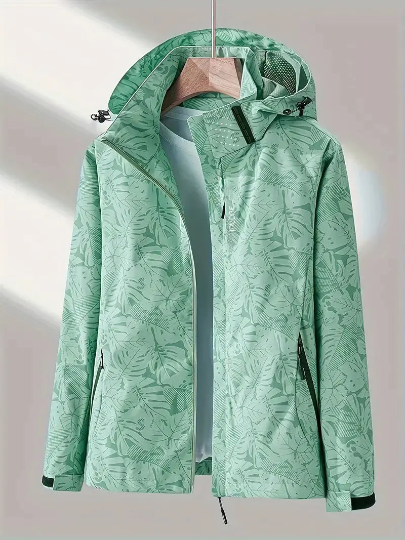 100% Waterproof Women's Outdoor Wind & Rain Jacket – Ultimate Protection for All Weather