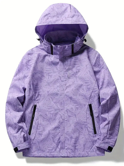 100% Waterproof Women's Outdoor Wind & Rain Jacket – Ultimate Protection for All Weather