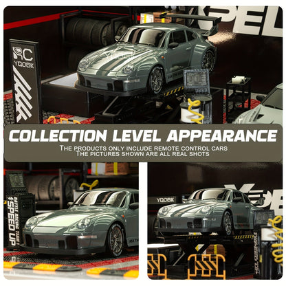 1:24 RC Drift Car with LED Wheels and Rechargeable 4WD Racing Performance