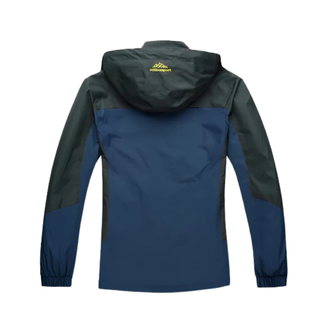 Herren Wasserdichte Trekkingjacke – Leicht & Winddicht