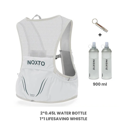 Trail Running Hydration Vest with Soft Flasks