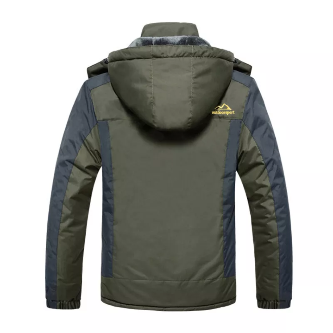 Isolierte Outdoor-Winterjacke – Winddicht & Wasserdicht