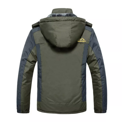 Isolierte Outdoor-Winterjacke – Winddicht & Wasserdicht