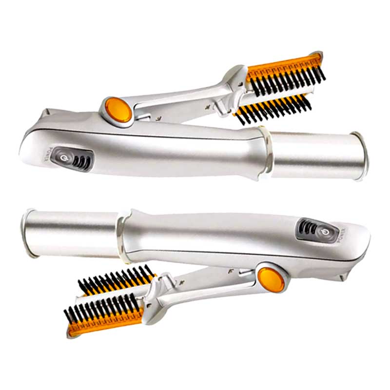 2 in 1 Rotating Hair Brush for Styling and Smoothing