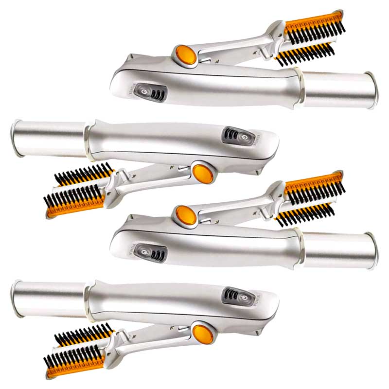 2 in 1 Rotating Hair Brush for Styling and Smoothing