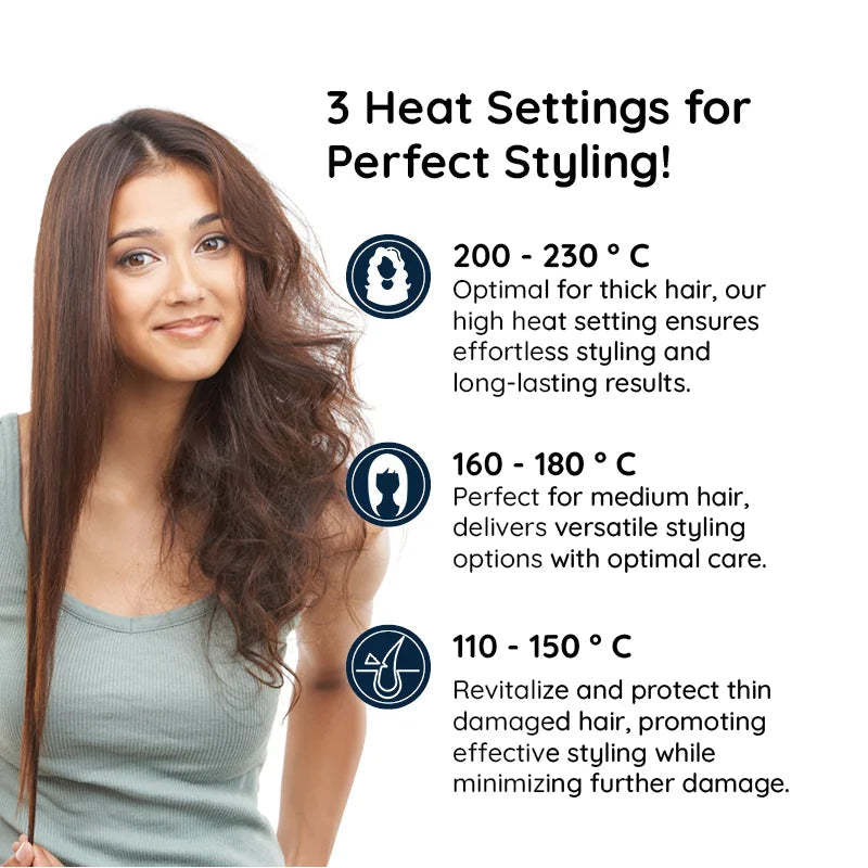 2 in 1 Rotating Hair Brush for Styling and Smoothing