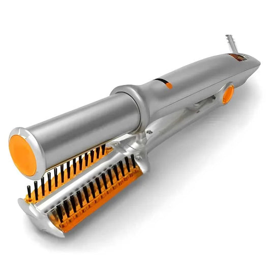 2 in 1 Rotating Hair Brush for Styling and Smoothing