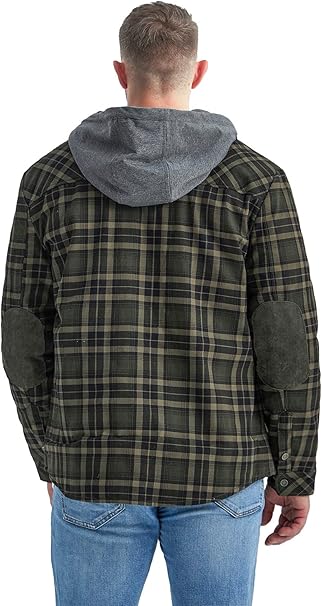 Flanelljacke Kariertes Hemdjacke Warme Winterjacke Wasserdicht