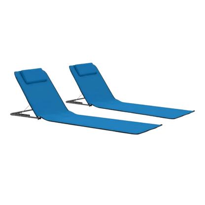 Inklapbare strandmat met rugleuning – Ultiem comfort voor ontspanning
