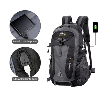 Waterdichte Outdoor Rugzak – 40L Wandel- & Avontuurrugzak