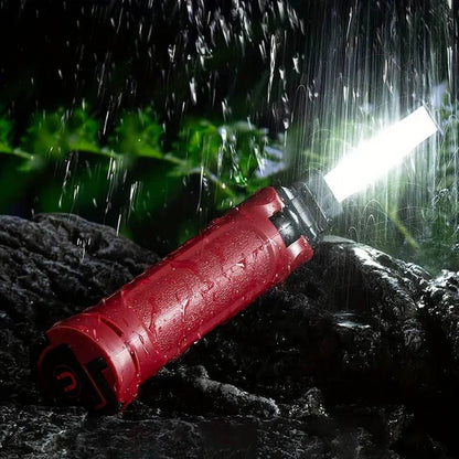 180° COB werklamp – USB oplaadbaar, compact & waterdicht