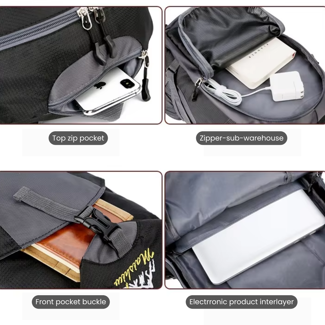 Waterdichte Outdoor Rugzak – 40L Wandel- & Avontuurrugzak