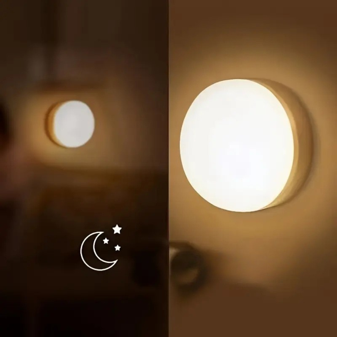 3 Pack LED Motion Sensor Night Lights Rechargeable Magnetic