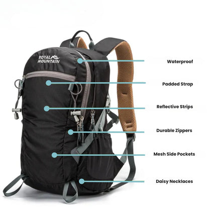 30L Waterproof Outdoor Backpack Lightweight Hiking and Travel Rucksack
