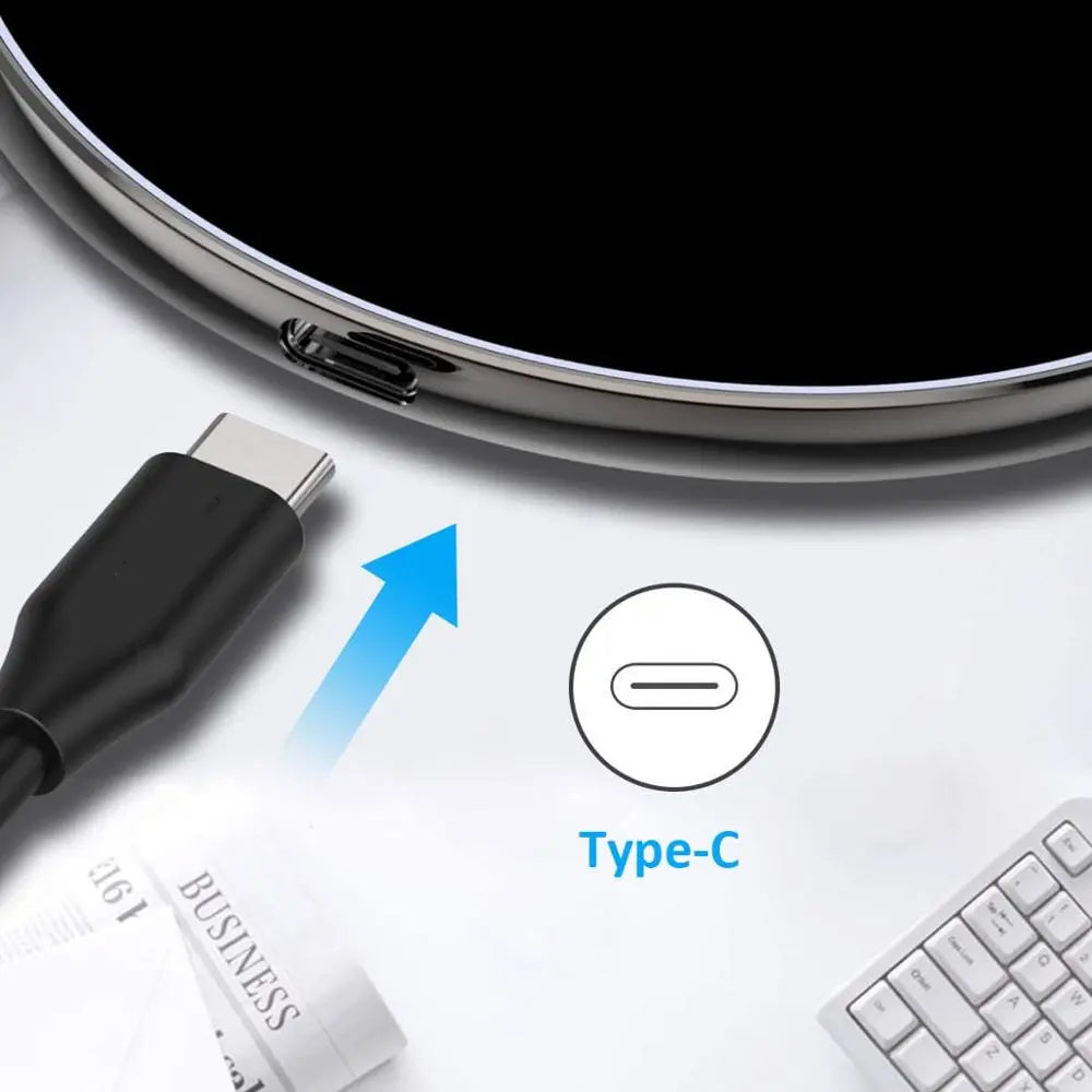 30W Fast Wireless Charging Pad with USB C
