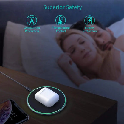 30W Fast Wireless Charging Pad with USB C