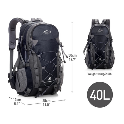 40L Hiking Backpack Outdoor Trekking Backpack Lightweight Travel Backpack