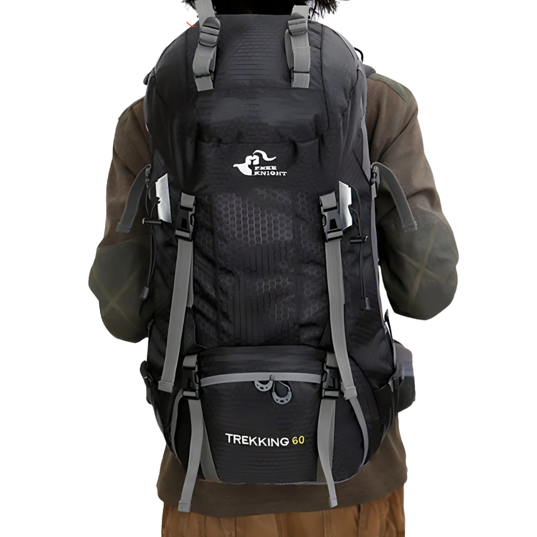 60L Lightweight Waterproof Hiking Backpack – Durable & Comfortable