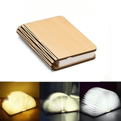 360 graden opvouwbare boeklamp, oplaadbare LED-leeslamp
