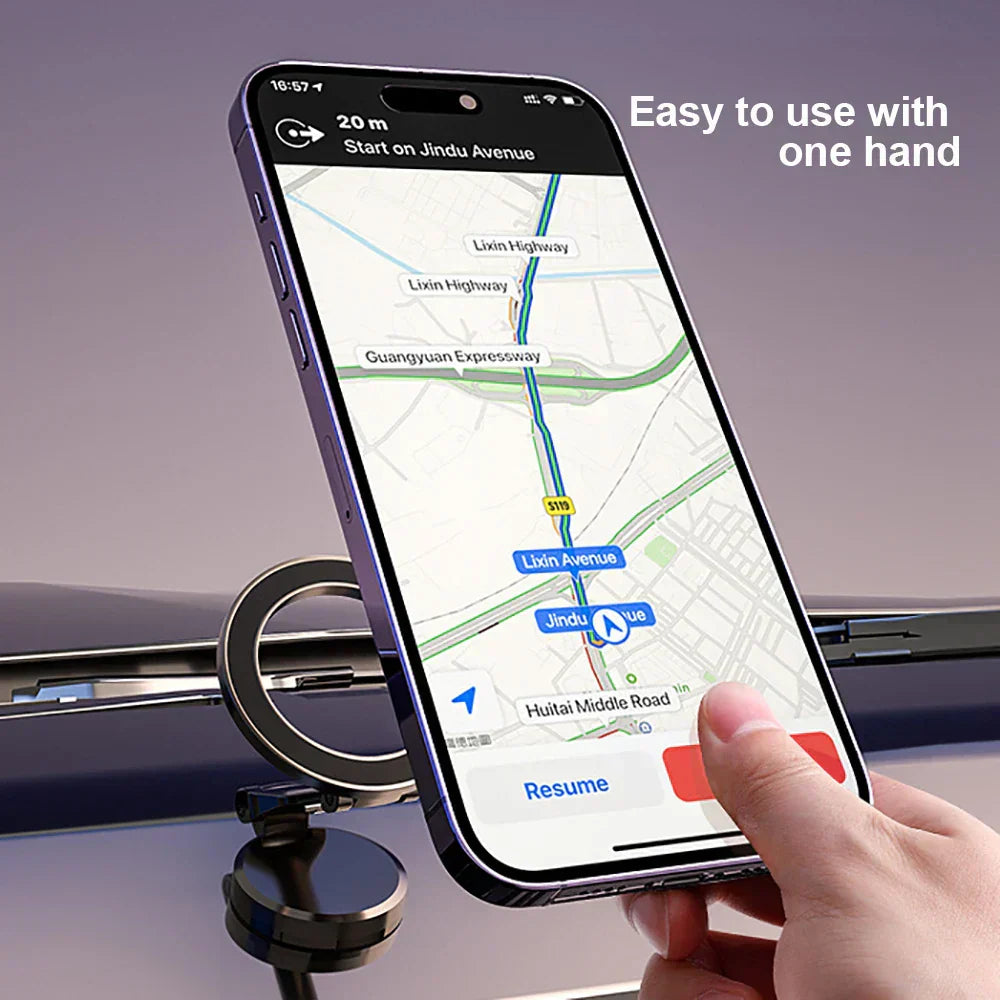 360° Foldable Magnetic Car Phone Holder Adjustable Mount