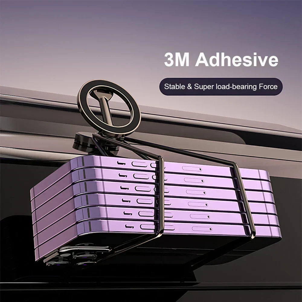 360° Foldable Magnetic Car Phone Holder Adjustable Mount