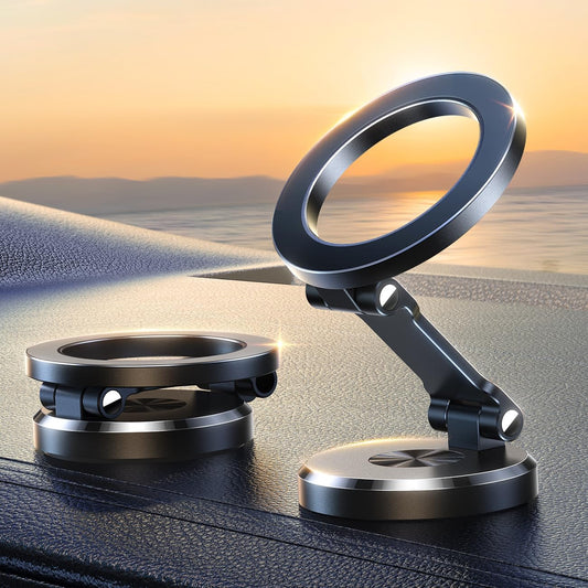 360° Foldable Magnetic Car Phone Holder Adjustable Mount