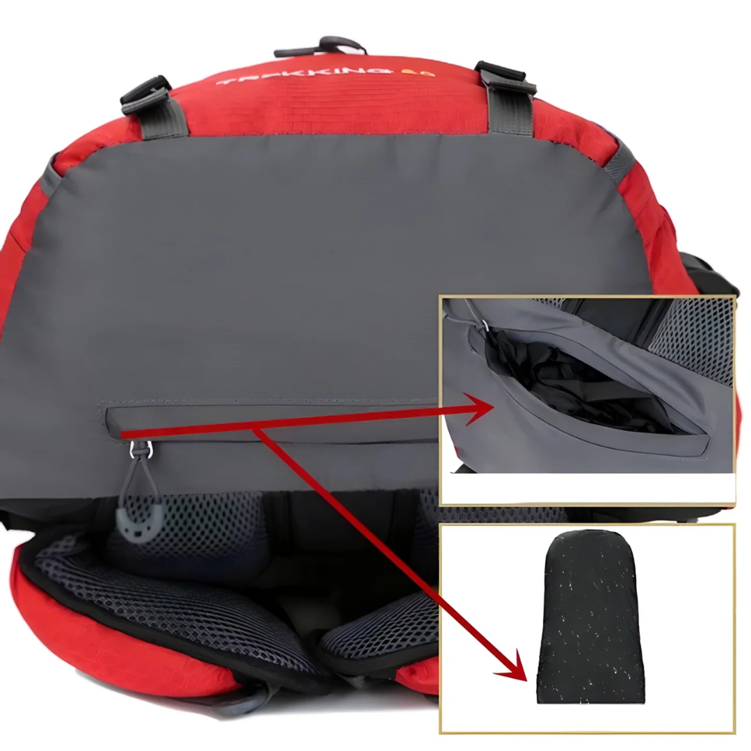 60L Lightweight Waterproof Hiking Backpack – Durable & Comfortable