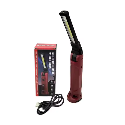 180° COB werklamp – USB oplaadbaar, compact & waterdicht